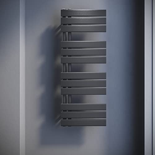 SONNI Badheizkörper Flach Handtuchtrockner 1038 x 400 mm Anthrazit Handtuchwärmer Seitenanschluss Panel Handtuchheizkörper 767W SONNI Badheizkörper Flach Handtuchtrockner 1038 x 400 mm Anthrazit Handtuchwärmer Seitenanschluss Panel Handtuchheizkörper 767W von SONNI