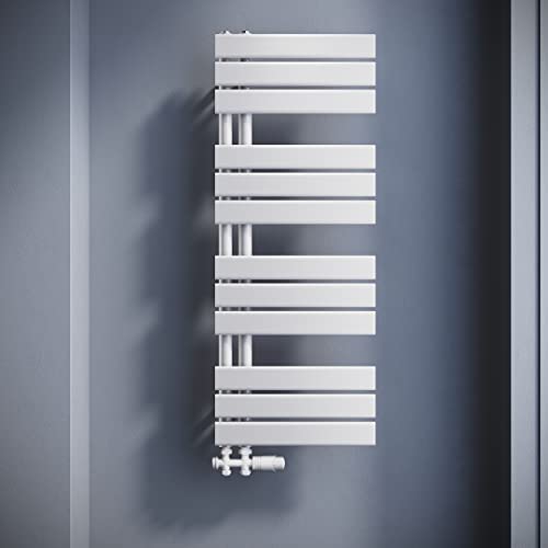 SONNI Badheizkörper Flach Handtuchtrockner 1038 x 400 mm Weiß Handtuchwärmer mit Multiblock Seitenanschluss Panel Handtuchheizkörper 767W SONNI Badheizkörper Flach Handtuchtrockner 1038 x 400 mm Weiß Handtuchwärmer mit Multiblock Seitenanschluss Panel Handtuchheizkörper 767W von SONNI