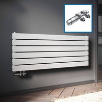 SONNI Design Heizkörper flach horizontal Flachheikörper für Bad Seitenanschluss Badheizkörper 465*1200mm Weiß ohne/mit Mutiblock SONNI Design Heizkörper flach horizontal Flachheikörper für Bad Seitenanschluss Badheizkörper 465*1200mm Weiß ohne/mit Mutiblock von SONNI