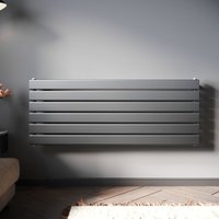 SONNI Design Heizkorper Paneelheizkörper Horizontal Einlagig Anthrazit Flachheizkörper 1200x465mm, 629W SONNI Design Heizkorper Paneelheizkörper Horizontal Einlagig Anthrazit Flachheizkörper 1200x465mm, 629W von SONNI