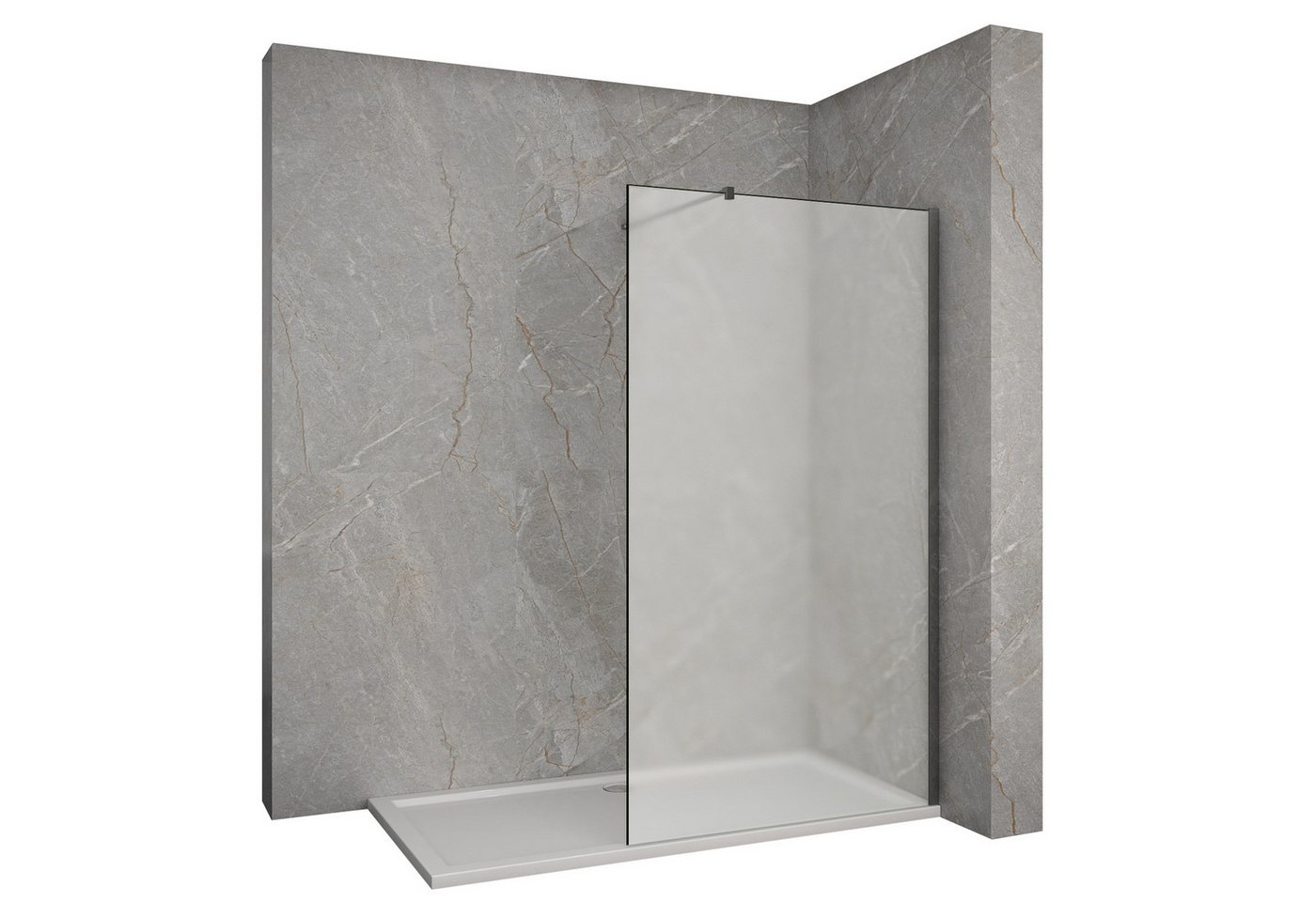 SONNI Duschwand Walk in dusche Milchglas Duschabtrennung Duschwande 8mm NANO-Glas, Sicherheitsglas SONNI Duschwand Walk in dusche Milchglas Duschabtrennung Duschwande 8mm NANO-Glas, Sicherheitsglas von SONNI