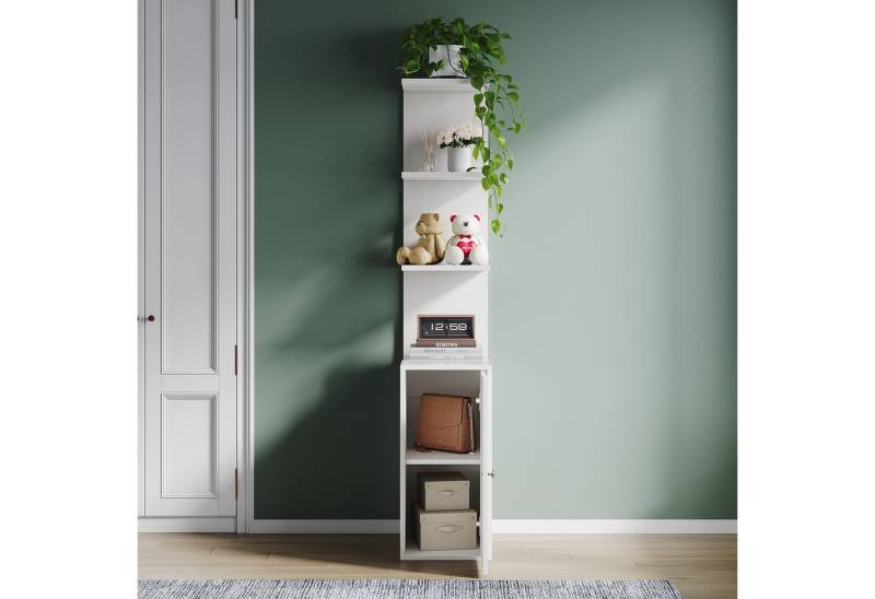 SONNI Eckregal Eckregal,Wanddisplay mit Schließfächern von SONNI