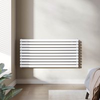SONNI Heizkörper Design Röhrenheizkörper Horizontal Paneelheizkörper Seitenanschluss Doppellagig Badheizkörper 593*1200mm Weißohne/mit Mutiblock SONNI Heizkörper Design Röhrenheizkörper Horizontal Paneelheizkörper Seitenanschluss Doppellagig Badheizkörper 593*1200mm Weißohne/mit Mutiblock von SONNI