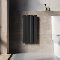 SONNI Heizkörper Flach Heizkörper klein einlagig Anthrazit Vertikal Heizkörper onhe/ mit Mittelanschluss Design Heizkörper SONNI Heizkörper Flach Heizkörper klein einlagig Anthrazit Vertikal Heizkörper onhe/ mit Mittelanschluss Design Heizkörper von SONNI