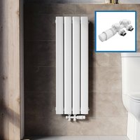 SONNI Heizkörper Weiß kleine einlagig vertikal Bad mit Mittelanschluss Modern Design Paneelheizkörper ohne/mit Mutiblock SONNI Heizkörper Weiß kleine einlagig vertikal Bad mit Mittelanschluss Modern Design Paneelheizkörper ohne/mit Mutiblock von SONNI