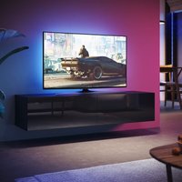 Sonni - Modern tv Schrank mit Schublade, Separate Ablagefächer, Griffloses Design, Wandmontage/Standmontage, Hochglanz tv Board, Schwarz, 1400 x 400 Sonni - Modern tv Schrank mit Schublade, Separate Ablagefächer, Griffloses Design, Wandmontage/Standmontage, Hochglanz tv Board, Schwarz, 1400 x 400 von SONNI