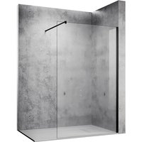 Sonni - Walk In Dusche Duschwand 10mm Nanobeschichtung glas mit Haltestange 100x200cm von SONNI