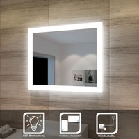 Badspiegel led Beleuchtung Badezimmerspiegel mit led Beleuchtung Wandspiegel Lichtspiegel 50x60cm Energiesparender IP44 - Sonni Badspiegel led Beleuchtung Badezimmerspiegel mit led Beleuchtung Wandspiegel Lichtspiegel 50x60cm Energiesparender IP44 - Sonni von SONNI