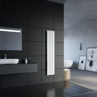 Design Flach Heizkörper 1600 x 308 mm Weiß Badheizkörper Doppellagig Heizkoerper Vertikal Paneelheizkörper - Sonni von SONNI