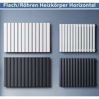 Design Flachheizkörper Horizontal Heizkörper wohnzimmer Heizung Röhrenheizkörper Anthrazit 600x1006mm,Doppellagig,1278 Watt,20-28m² - Sonni Design Flachheizkörper Horizontal Heizkörper wohnzimmer Heizung Röhrenheizkörper Anthrazit 600x1006mm,Doppellagig,1278 Watt,20-28m² - Sonni von SONNI
