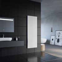 Paneelheizkörper Vertikal 1800 x 616 mm Doppellagig Weiß Mittelanschluss Badheizkörper Heizkoerper Vertikal Design Flach Heizkörper - Sonni von SONNI