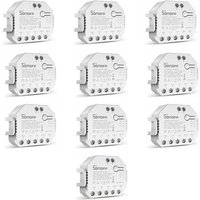 Sonoff - mini dual R3 2-Gang 2-Wege Smart Light Switch 10 pieces von SONOFF