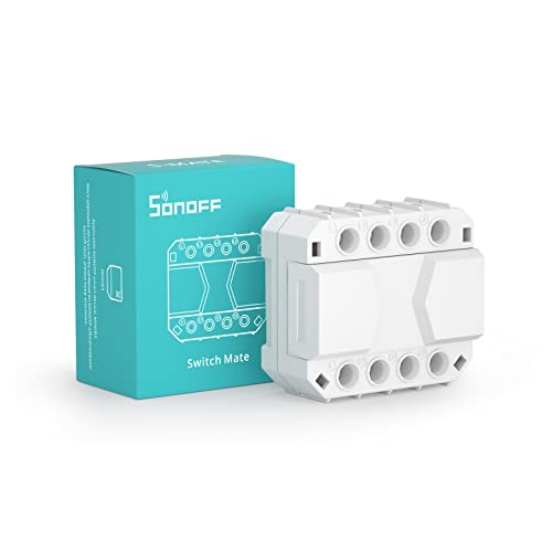 SONOFF S-MATE Smart Switch Mate,Wlan Schalter Mate,Funktioniert mit MINIR3 Smart Lichtschalter Keine Neutralleiterlösung SONOFF S-MATE Smart Switch Mate,Wlan Schalter Mate,Funktioniert mit MINIR3 Smart Lichtschalter Keine Neutralleiterlösung von SONOFF