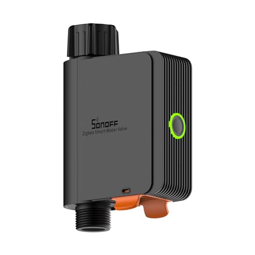 SONOFF Smart Bewässerungscomputer,App-gesteuertes automatisches Bewässerungssystem mit Zeitplanung und Mengensteuerung, erfordert Zigbee 3.0 Hub, kompatibel mit Amazon Alexa und Home Assistant SONOFF Smart Bewässerungscomputer,App-gesteuertes automatisches Bewässerungssystem mit Zeitplanung und Mengensteuerung, erfordert Zigbee 3.0 Hub, kompatibel mit Amazon Alexa und Home Assistant von SONOFF