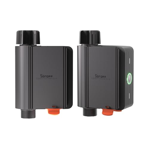 SONOFF Smart Bewässerungscomputer 2 Stück,App-gesteuertes automatisches Bewässerungssystem mit Zeitplanung und Mengensteuerung, erfordert Zigbee 3.0 Hub, kompatibel mit Amazon Alexa und Home Assistant SONOFF Smart Bewässerungscomputer 2 Stück,App-gesteuertes automatisches Bewässerungssystem mit Zeitplanung und Mengensteuerung, erfordert Zigbee 3.0 Hub, kompatibel mit Amazon Alexa und Home Assistant von SONOFF