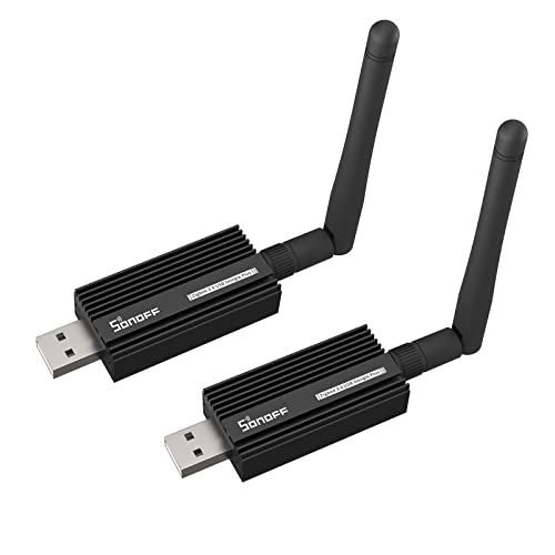 SONOFF Zigbee Gateway, 2 Stück ZBDongle-E USB Dongle Plus, EFR32MG21 + CH9102F/CP2102N Stick für ZHA in Home Assistant, Zigbee2MQTT, Open HAB von SONOFF
