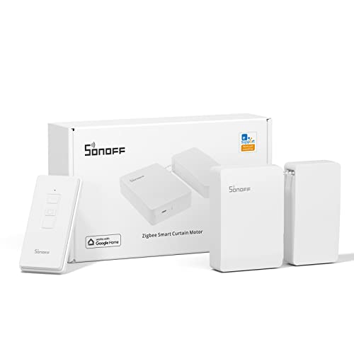 SONOFF Zigbee Curtain, Curtain Remote Controller,Solar Panel (Zigbee Curtain) SONOFF Zigbee Curtain, Curtain Remote Controller,Solar Panel (Zigbee Curtain) von SONOFF
