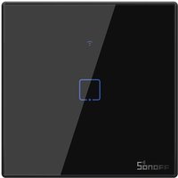 Touch-Lichtschalter WiFi-Taste 433 MHz RF schwarz T3EU1C-TX Touch-Lichtschalter WiFi-Taste 433 MHz RF schwarz T3EU1C-TX von SONOFF