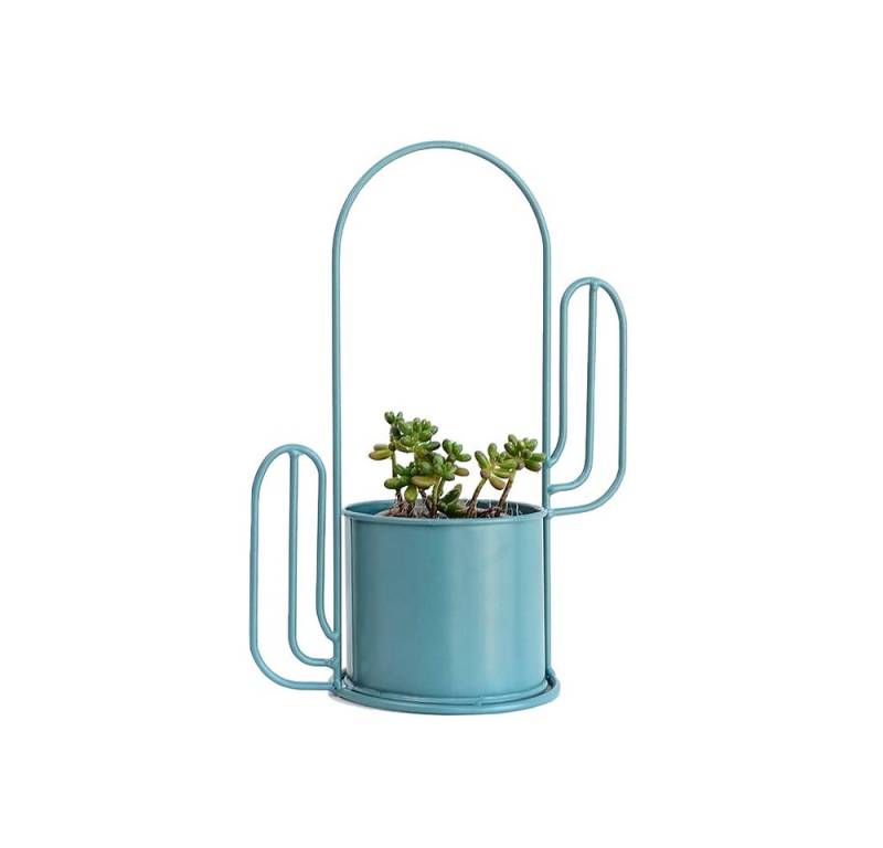 U.Uberlux Blumentopf Blumentopf Kaktus Metalleimer Metall Deko Stiftehalter Pflanzentopf von U.Uberlux