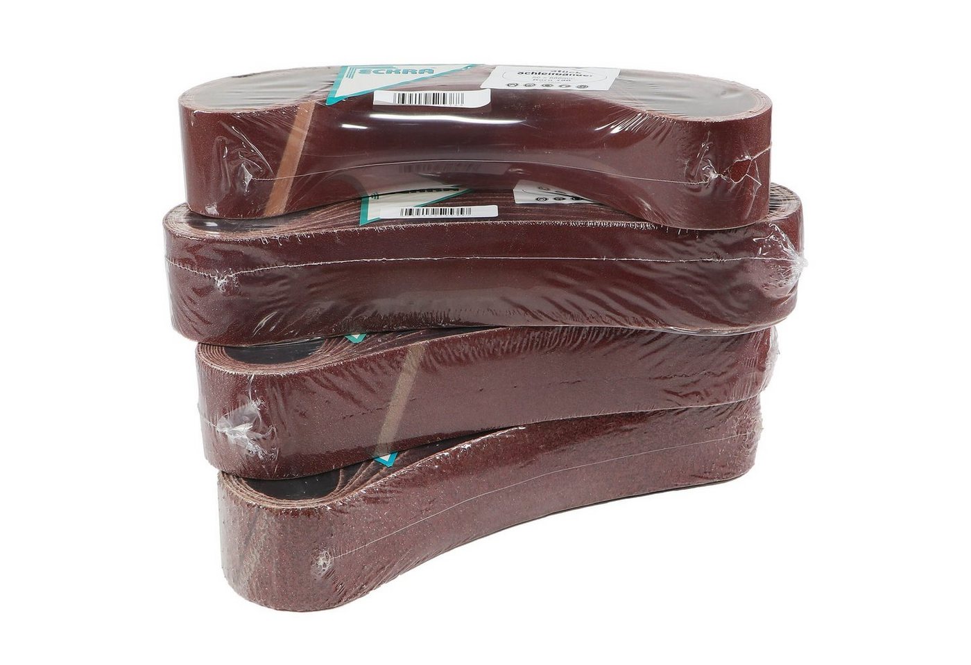 Eckra Schleifscheibe 35 Schleifbänder 50x686mm Sortiment Korn 24 60 100 180, für Bandschleifer Eckra Schleifscheibe 35 Schleifbänder 50x686mm Sortiment Korn 24 60 100 180, für Bandschleifer von Eckra