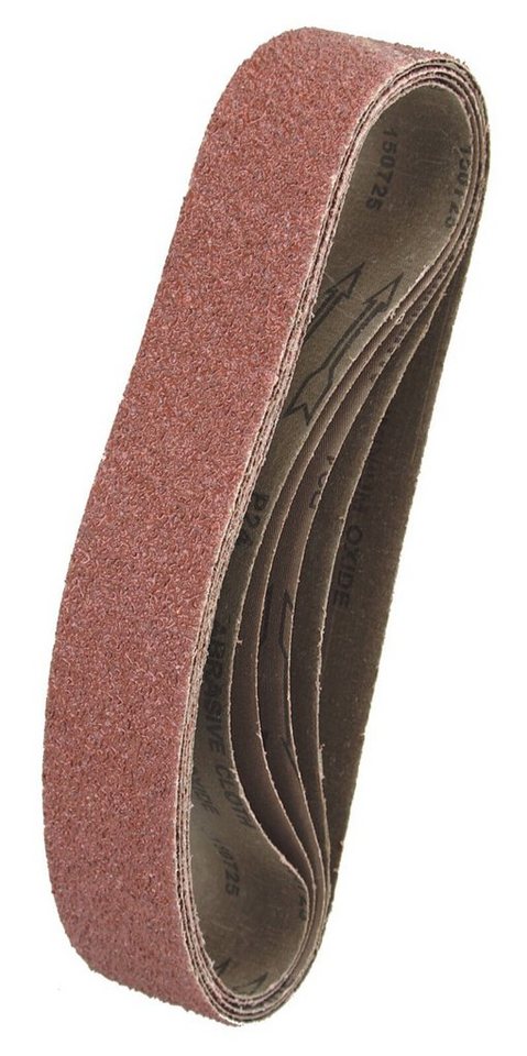 Eckra Schleifscheibe 5 Schleifbänder 50x686mm grob Korn 40 Holz, Metall, für Bandschleifer von Eckra