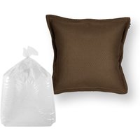 Set Small Cushion Floating Sitzkissen + Polystyrol 45x45x25 cm, UV-beständig, Braun - Soo Santaï Set Small Cushion Floating Sitzkissen + Polystyrol 45x45x25 cm, UV-beständig, Braun - Soo Santaï von SOO SANTAÏ