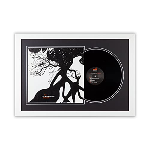 SOOBSOO Schallplatten Rahmen - Schwarz-Weiß-3 - LP-Cover und Vinyl Bilderrahmen mit Doppel-Passepartout für 1er-, 2er und 3er LPs SOOBSOO Schallplatten Rahmen - Schwarz-Weiß-3 - LP-Cover und Vinyl Bilderrahmen mit Doppel-Passepartout für 1er-, 2er und 3er LPs von SOOBSOO