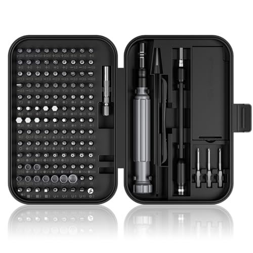 Feinmechaniker werkzeug set,SOONAN 150 In 1 Mini Schraubenzieher Set,feinwerkzeug set for Wartungsfanatiker,torx schraubendreher Set für iPhone Laptop Spielzeug Uhren Kamera Brillen. von SOONAN