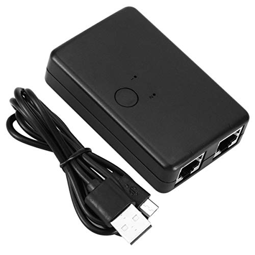 SOONHUA RJ45 1 zu 2 Gigabit Netzwerksplitter,Netzwerk Schalter Box Computer Ethernet Netzwerk Splitter Adapter Frei Zwischen Intranet Und Extranet Unterstützung 2 In 1 Heraus Oder 1 In SOONHUA RJ45 1 zu 2 Gigabit Netzwerksplitter,Netzwerk Schalter Box Computer Ethernet Netzwerk Splitter Adapter Frei Zwischen Intranet Und Extranet Unterstützung 2 In 1 Heraus Oder 1 In von SOONHUA
