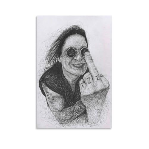 Ozzys Osbournes Merchandise Kunstdruck Wandkunst Poster Gemälde Leinwand Poster Kunstwerke Zimmer ästhetisch 40 x 60 cm Ozzys Osbournes Merchandise Kunstdruck Wandkunst Poster Gemälde Leinwand Poster Kunstwerke Zimmer ästhetisch 40 x 60 cm von SOONIER