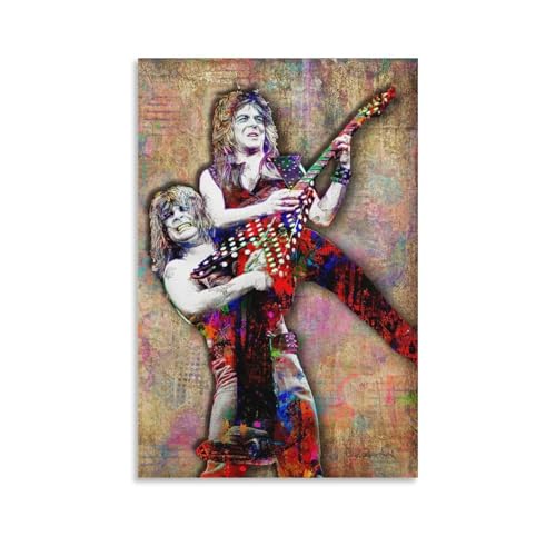 Ozzys Osbournes Poster "Randy Rhoad", coole Kunstwerke, Gemälde, Wandkunst, Leinwanddrucke, hängende Bilder, Poster, 50 x 75 cm Ozzys Osbournes Poster "Randy Rhoad", coole Kunstwerke, Gemälde, Wandkunst, Leinwanddrucke, hängende Bilder, Poster, 50 x 75 cm von SOONIER