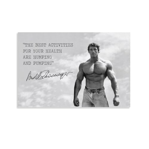 Poster Arnold Schwarzenegger Gym Leinwand Wandkunst Drucke Poster Foto Bild Malerei Poster Raumdekor 40 x 60 cm Poster Arnold Schwarzenegger Gym Leinwand Wandkunst Drucke Poster Foto Bild Malerei Poster Raumdekor 40 x 60 cm von SOONIER
