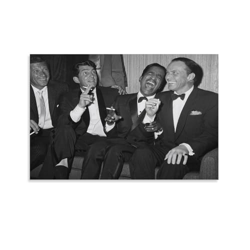 SOONIER Rat Pack At Carnegie Hall Poster, Gemälde, Leinwand, Wandkunst, Wohnzimmer, Poster, Gemälde, 20 x 30 cm SOONIER Rat Pack At Carnegie Hall Poster, Gemälde, Leinwand, Wandkunst, Wohnzimmer, Poster, Gemälde, 20 x 30 cm von SOONIER