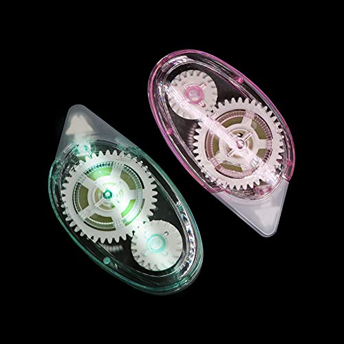 SOONPAM Kleberoller Klebenband Crafts Tape Doppelseitig Dauerhaft Klebstoff Scrapbook Runner zum Basteln Fotoalbum Karten Machen Journal Scrapbooking Lieferungen 2er-Pack von SOONPAM