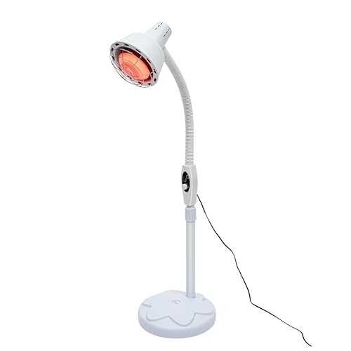 Infrarotlampe, 275 W, Wärmetherapie, rotierende Lampe, einstellbare Temperatur, Floor Stand Schmerzen, lindert Kälte Infrarotlampe, 275 W, Wärmetherapie, rotierende Lampe, einstellbare Temperatur, Floor Stand Schmerzen, lindert Kälte von SOPERIT