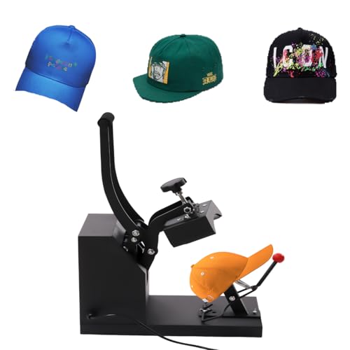 SOPERIT Mützen Heat Press mit Digital LED Intelligentes Temperaturregelung Kappenpresse Mützenpresse Hitzepresse 360 ° Rotation Cap Heat Press Machine Schwarz SOPERIT Mützen Heat Press mit Digital LED Intelligentes Temperaturregelung Kappenpresse Mützenpresse Hitzepresse 360 ° Rotation Cap Heat Press Machine Schwarz von SOPERIT
