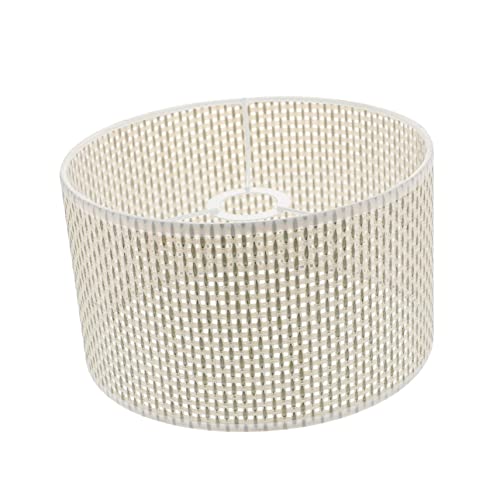 SOPOTUTU 1 Stück Imitation Rattan Lampenschirm für Tischlampe Beige Design Dekorativer Lampenschirm für Wohnräume und Cafés Einfache Installation Robust und von SOPOTUTU