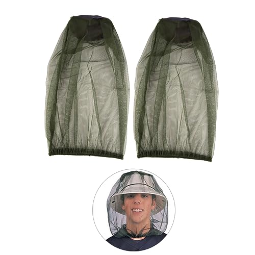 SOPOTUTU 10 Stück Moskitonetz Kopfschutz für Outdoor Aktivitäten Schutz Beim Wandern Angeln Camping Armeegrün SOPOTUTU 10 Stück Moskitonetz Kopfschutz für Outdoor Aktivitäten Schutz Beim Wandern Angeln Camping Armeegrün von SOPOTUTU
