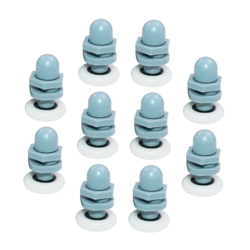 SOPOTUTU 10 Stück Teiliges Arc Türrollen für Duschtüren Geräuschlose Langlebige Schiebetürrollen aus Hochwertigem Material Einfache Montage für Duschkabinen und Glasschiebetüren SOPOTUTU 10 Stück Teiliges Arc Türrollen für Duschtüren Geräuschlose Langlebige Schiebetürrollen aus Hochwertigem Material Einfache Montage für Duschkabinen und Glasschiebetüren von SOPOTUTU