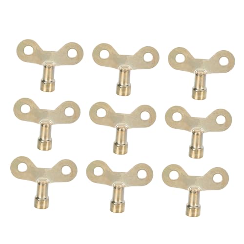 SOPOTUTU 10 Stück Teiliges Heizkörper entlüftungsschlüssel aus Robustem Vorgebohrte für Einfache Aufbewahrung Langlebig und Kompatibel zum Entlüften von Wasserheizkörpern SOPOTUTU 10 Stück Teiliges Heizkörper entlüftungsschlüssel aus Robustem Vorgebohrte für Einfache Aufbewahrung Langlebig und Kompatibel zum Entlüften von Wasserheizkörpern von SOPOTUTU