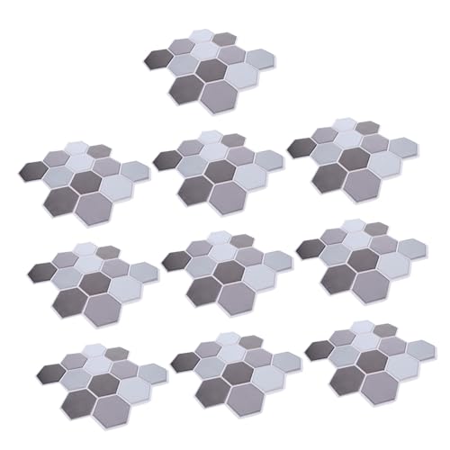 SOPOTUTU 10 Stück Teiliges Hexagon Wanddekor Selbstklebende Honigwaben Wandaufkleber für Wohnzimmer Schlafzimmer Kreative Wandgestaltung Einfaches Anbringen und Renovieren SOPOTUTU 10 Stück Teiliges Hexagon Wanddekor Selbstklebende Honigwaben Wandaufkleber für Wohnzimmer Schlafzimmer Kreative Wandgestaltung Einfaches Anbringen und Renovieren von SOPOTUTU