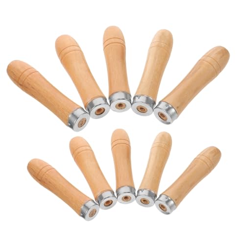 SOPOTUTU 10 Stück Teiliges Holzfeilenhefte mit Robustem Metallverschluss Ergonomische Tragbare Feilengriffe für Metallfeilen Leicht und Langlebig für Handwerksarbeiten und Mobiles Arbeiten SOPOTUTU 10 Stück Teiliges Holzfeilenhefte mit Robustem Metallverschluss Ergonomische Tragbare Feilengriffe für Metallfeilen Leicht und Langlebig für Handwerksarbeiten und Mobiles Arbeiten von SOPOTUTU