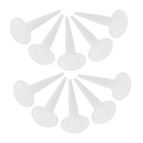 SOPOTUTU 10 Stück Teiliges Kartuschen Düsen Set Kunststoff Spitztüllen für Präzises Abdichten Wiederverwendbar Leichtes Tragbares Design für Heimwerker Handwerk und Bau Genaue von SOPOTUTU