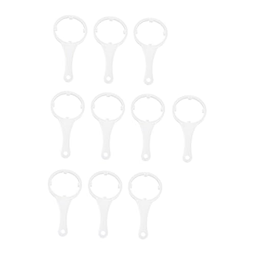 SOPOTUTU 10 Stück Teiliges Kunststoff Wasserfilter Schlüssel für Gehäuse Verstärkte Vier punkt griff Langlebiger Rissfester Filtergehäuse Öffner für Haushalts wasserfiltersysteme von SOPOTUTU