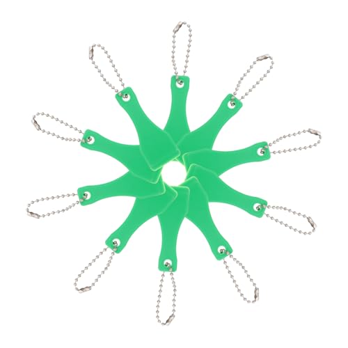 SOPOTUTU 10 Stück Teiliges Lotterieschaber Langlebigem Kunststoff Kompakt und Tragbar Praktisches Kratzwerkzeug für Lottoscheine Leicht zu Verstauen für Unterwegs von SOPOTUTU