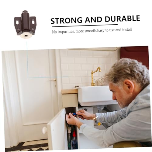 SOPOTUTU 10 Stück Teiliges Magnetische Möbel türschnäpper Braun Starker Magnetverschluss für Schrank Küchentüren Langlebiger Türhelfer für Festen Halt und Staubfreies Schließen SOPOTUTU 10 Stück Teiliges Magnetische Möbel türschnäpper Braun Starker Magnetverschluss für Schrank Küchentüren Langlebiger Türhelfer für Festen Halt und Staubfreies Schließen von SOPOTUTU