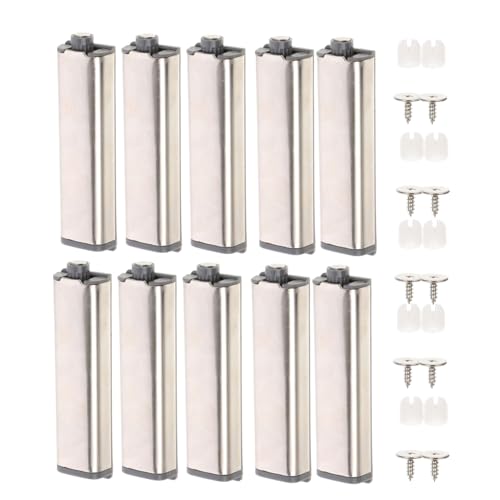 SOPOTUTU 10 Stück Teiliges Magnetische Türschnäpper aus Edelstahl mit Abs Selbstschließend Einfacher Einbau Starker Magnet für Schranktüren Dämpferfunktion Passend für Möbel und Türen SOPOTUTU 10 Stück Teiliges Magnetische Türschnäpper aus Edelstahl mit Abs Selbstschließend Einfacher Einbau Starker Magnet für Schranktüren Dämpferfunktion Passend für Möbel und Türen von SOPOTUTU