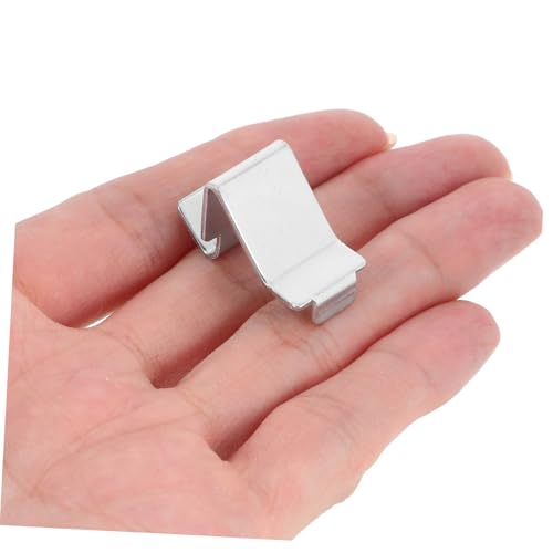 SOPOTUTU 10 Stück Teiliges Metall Regalhalter Clip U förmige Regalklammern Vielseitige Ablagehalter für Büro Aktenschränke Einfache Montage Stabile Einlegebodenbefestigung für von SOPOTUTU