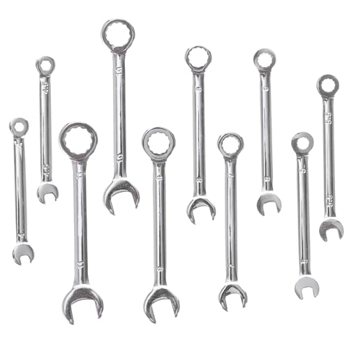 SOPOTUTU 10 Stück Teiliges Mini Gabel und Ringschlüssel aus Stahl Kompakt Leicht Ergonomisch für Reparaturen Enge Räume Heim und Fahrzeugwartung Tragbares Handwerkzeug SOPOTUTU 10 Stück Teiliges Mini Gabel und Ringschlüssel aus Stahl Kompakt Leicht Ergonomisch für Reparaturen Enge Räume Heim und Fahrzeugwartung Tragbares Handwerkzeug von SOPOTUTU