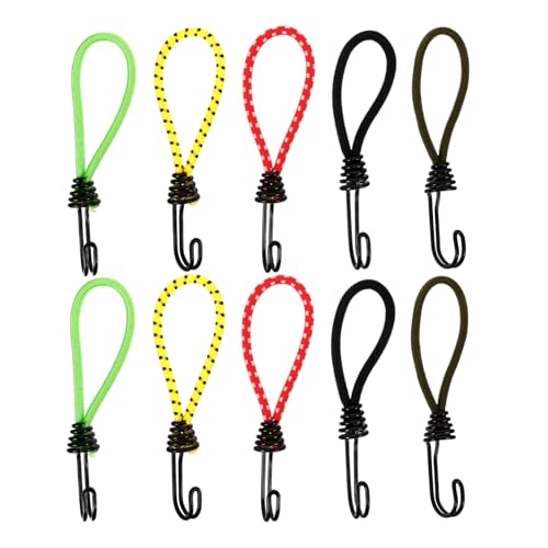 SOPOTUTU 10 Stück Teiliges Outdoor Zeltfixierung Haken Strapazierfähige Abspannseile für Camping Wetterfeste Zeltzubehör für Stabilität und von SOPOTUTU